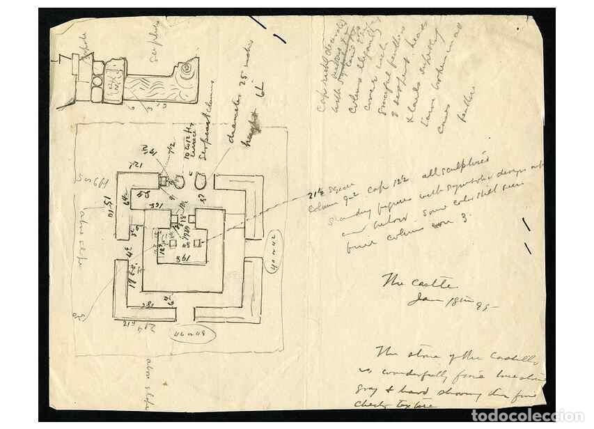 Collectionnisme de Revues et Journaux: Reproducci&oacute;n/Reproduction 31162869426: Chichen Itza, Mexico, 1895 (2). 1895 - Holmes, William Henry,