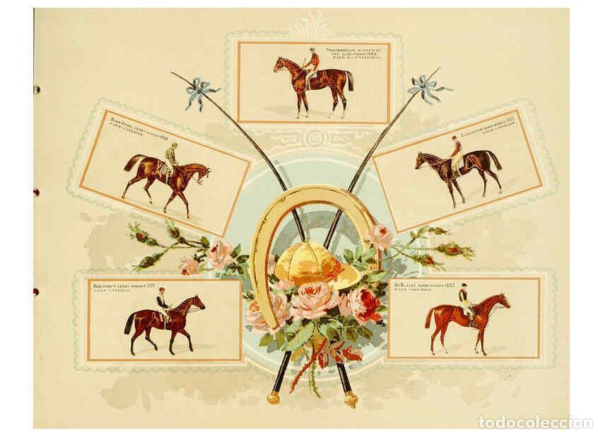Coleccionismo de Revistas y Peri&oacute;dicos: Reproducci&oacute;n/Reproduction 6012487046: Album of celebrated American and English running horses. New Y