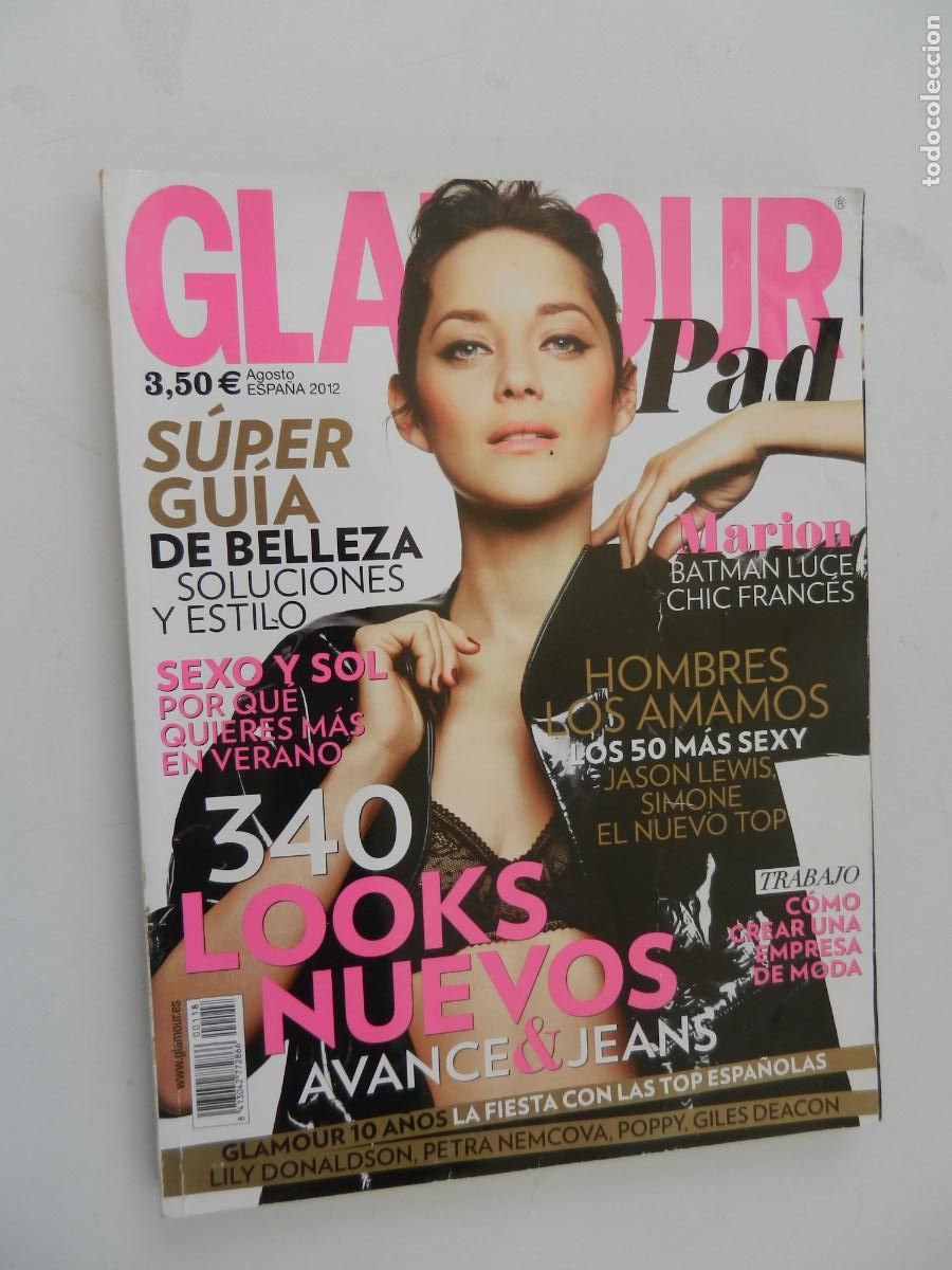 Coleccionismo de Revistas y Peri&oacute;dicos: GLAMOUR PAD - REVISTA N&ordm; 118 - AGOSTO 2012 - 340 LOOKS, COMO CREAR UN AEMPRESA DE MODA ...