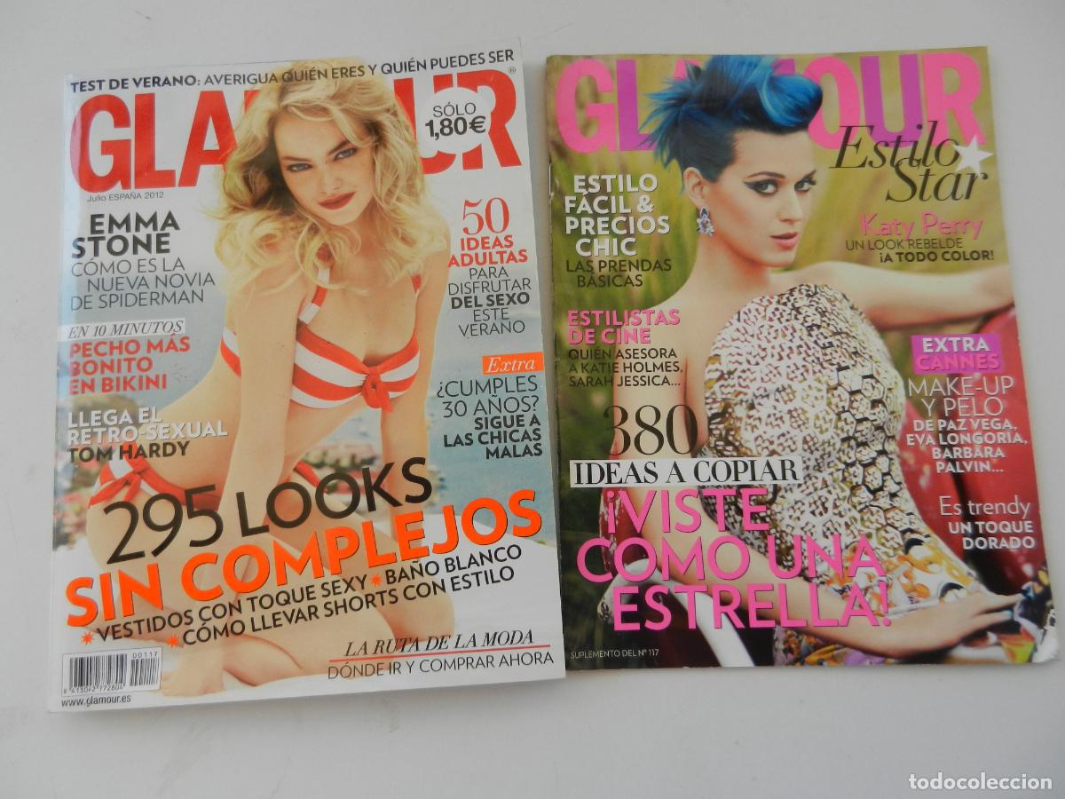 Coleccionismo de Revistas y Peri&oacute;dicos: GLAMOUR - REVISTA Y SUPLEMENTO N&ordm; 117 - JULIO 2012.