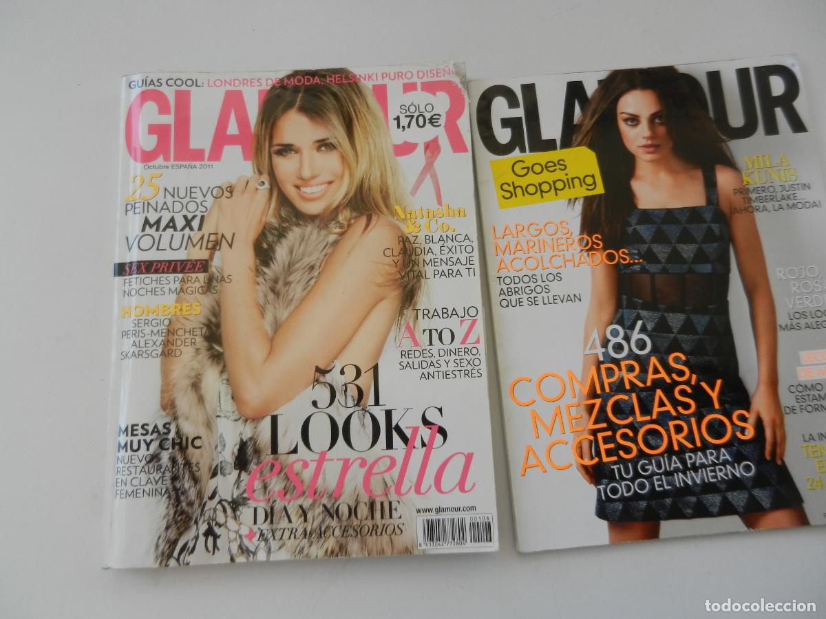 Coleccionismo de revistas y peri&oacute;dicos: GLAMOUR - REVISTA Y SUPLEMENTO N&ordm; 108 - OCTUBRE 2011 - PEINADOS MAXI VOLUMEN, LOOKS D&Iacute;A Y NOCHE ..