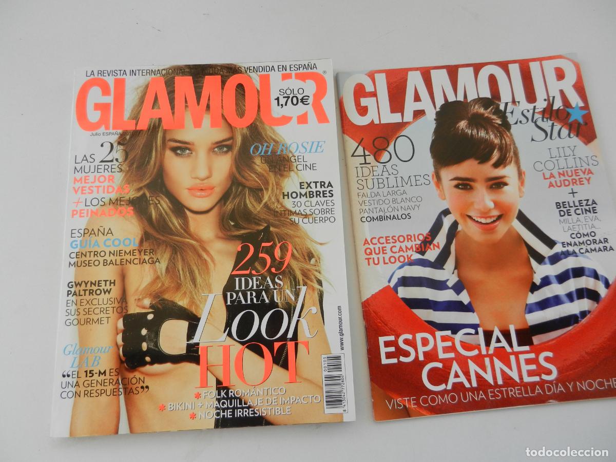 Coleccionismo de revistas y peri&oacute;dicos: GLAMOUR - REVISTA Y SUPLEMENTO N&ordm; 105 - JULIO 2011 - MUJERES MEJOR VESTIDAS Y MEJORES PEINADOS ...
