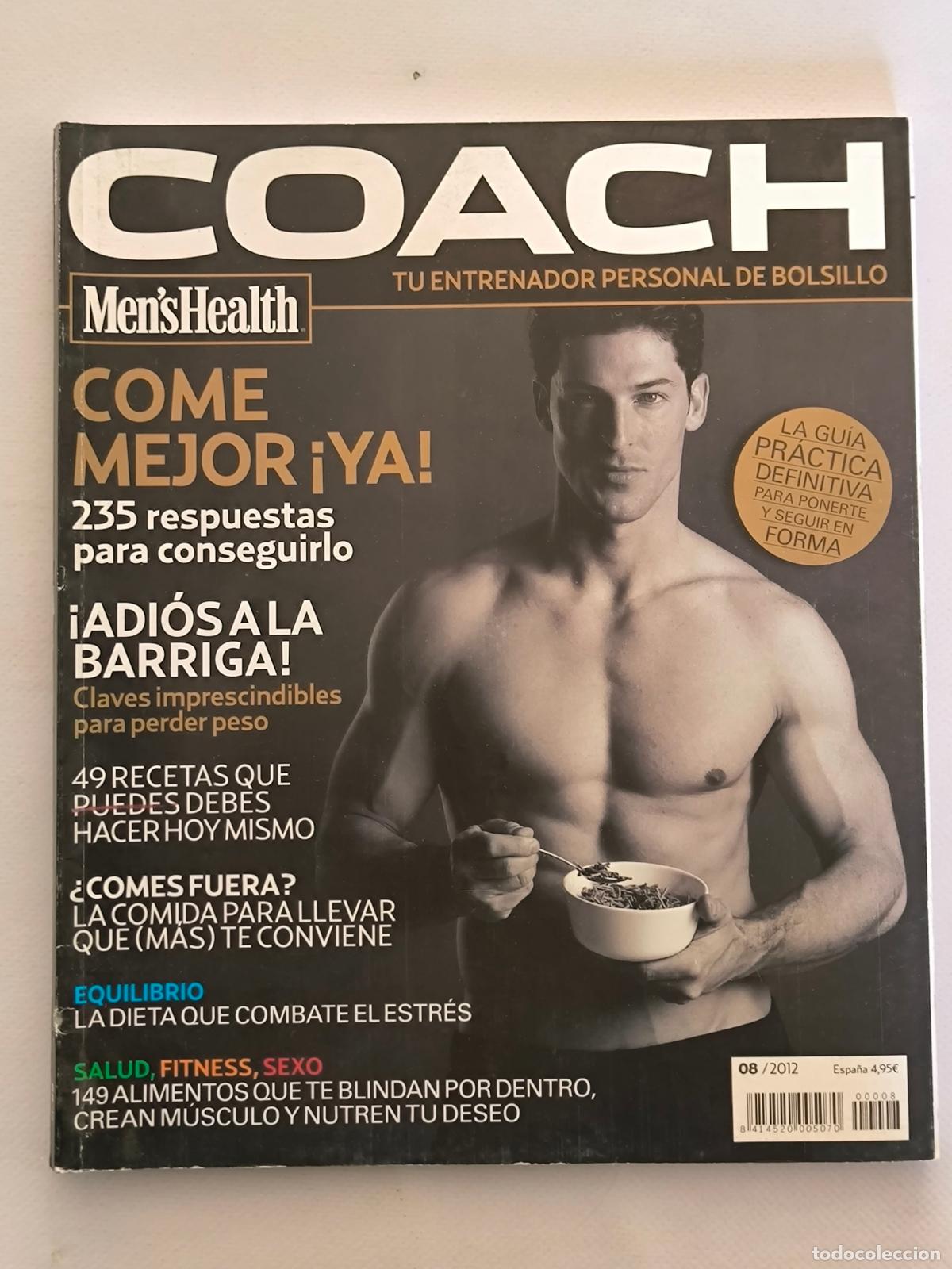 Coleccionismo de Revistas y Peri&oacute;dicos: COACH N&ordm; 8 - A&Ntilde;O 2012 - 08/12 - MEN'S HEALTH (250)