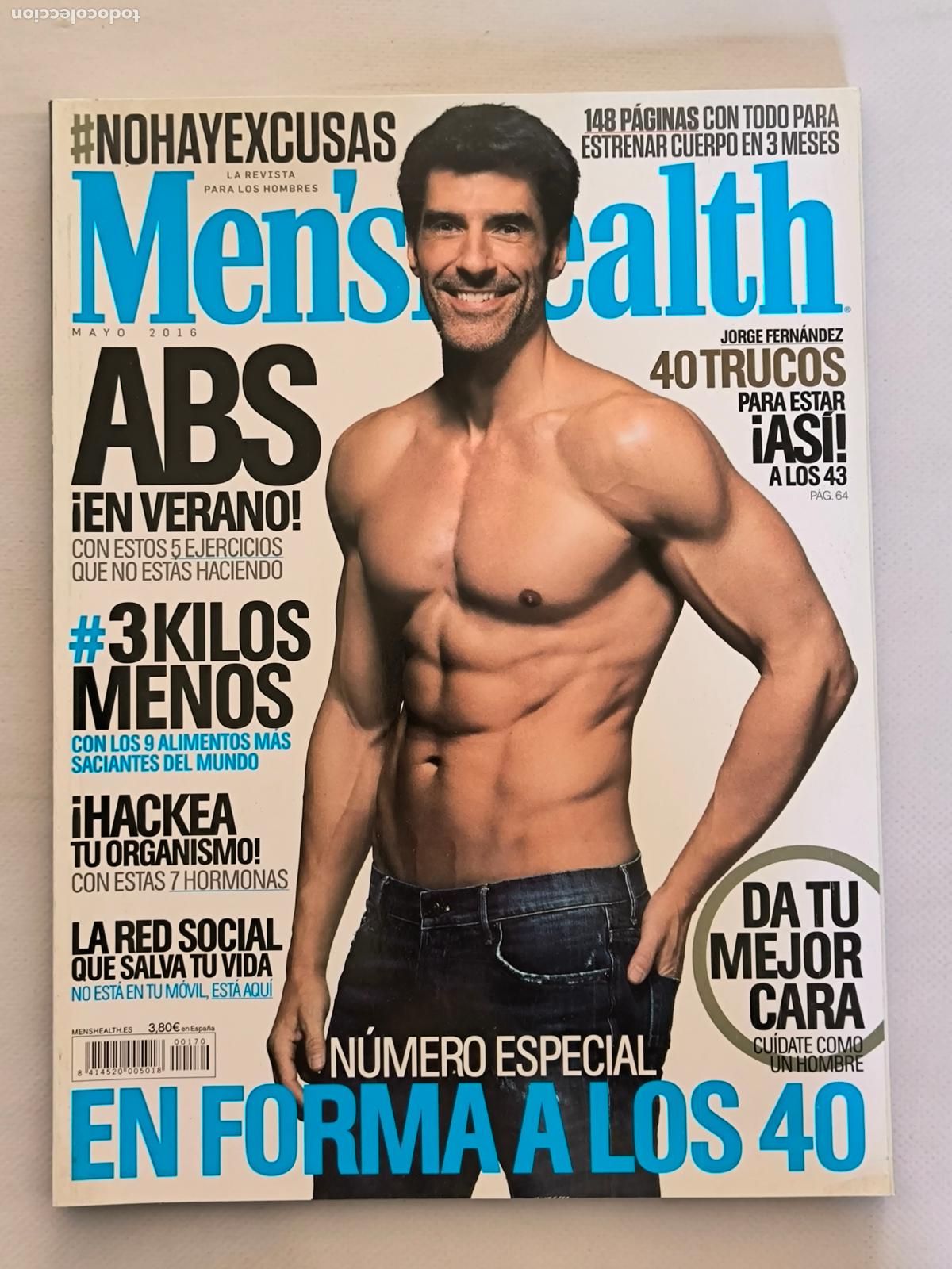 Coleccionismo de Revistas y Peri&oacute;dicos: MEN'S HEALTH N&ordm; 170 - MAYO 2016 - LA MAYOR REVISTA MASCULINA DEL MUNDO (250)