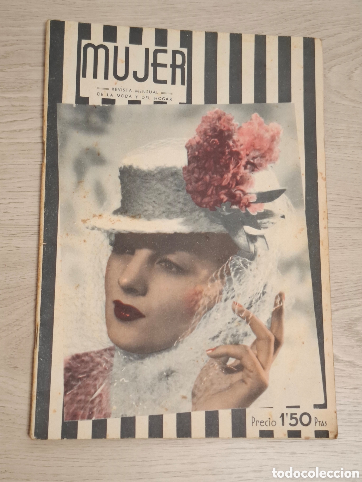 Coleccionismo de Revistas y Peri&oacute;dicos: Mujer, revista mensual de la moda y el hogar, julio 1939, director Baldrich