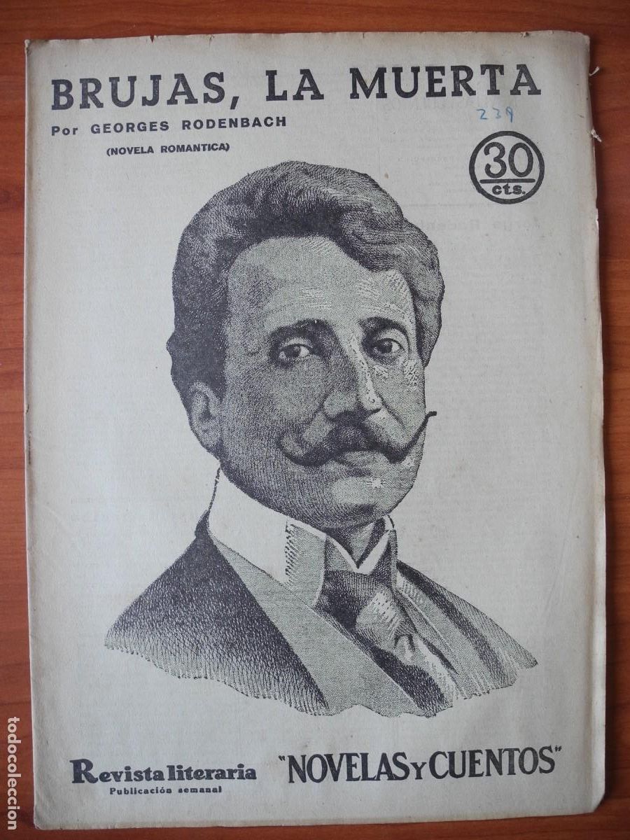 Colecionismo de Revistas e Jornais: Brujas, la muerta. Georges Rodenbach. Revista literaria n. 239 Julio 1933