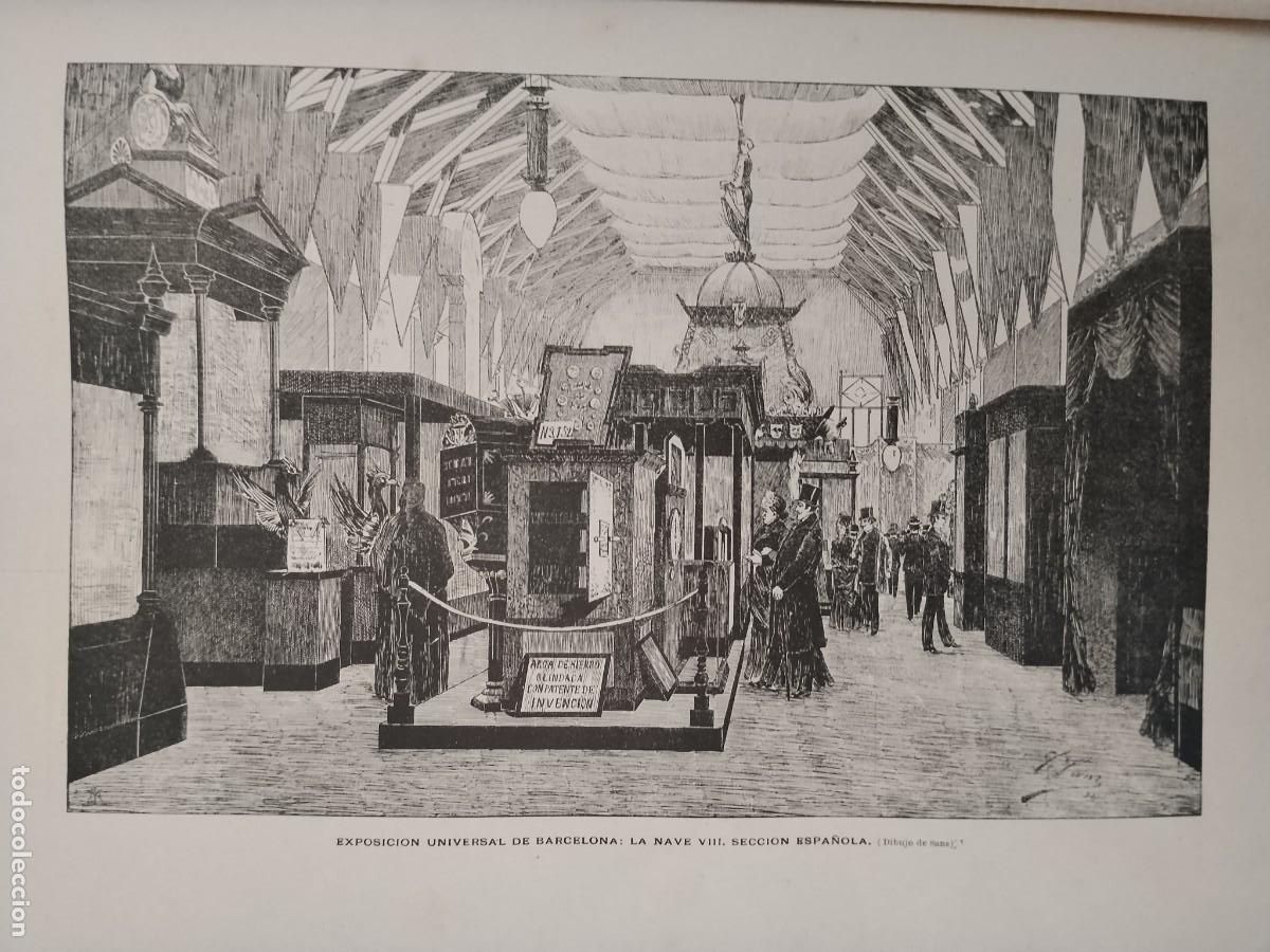 Coleccionismo de Revistas y Peri&oacute;dicos: EXPOSICION UNIVERSAL BARCELONA SECCION ESPA&Ntilde;OLA NOMBRE EMPRESAS PARTICIPANTES A&Ntilde;O 1888