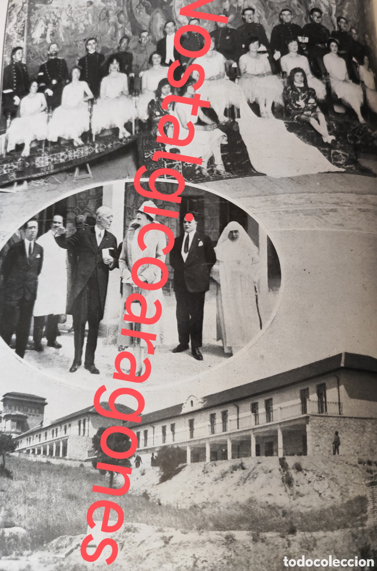 Coleccionismo de Revistas y Peri&oacute;dicos: inauguraci&oacute;n pabellones Sanatorio Valdelata Madrid foto revista princ siglo XX 192B