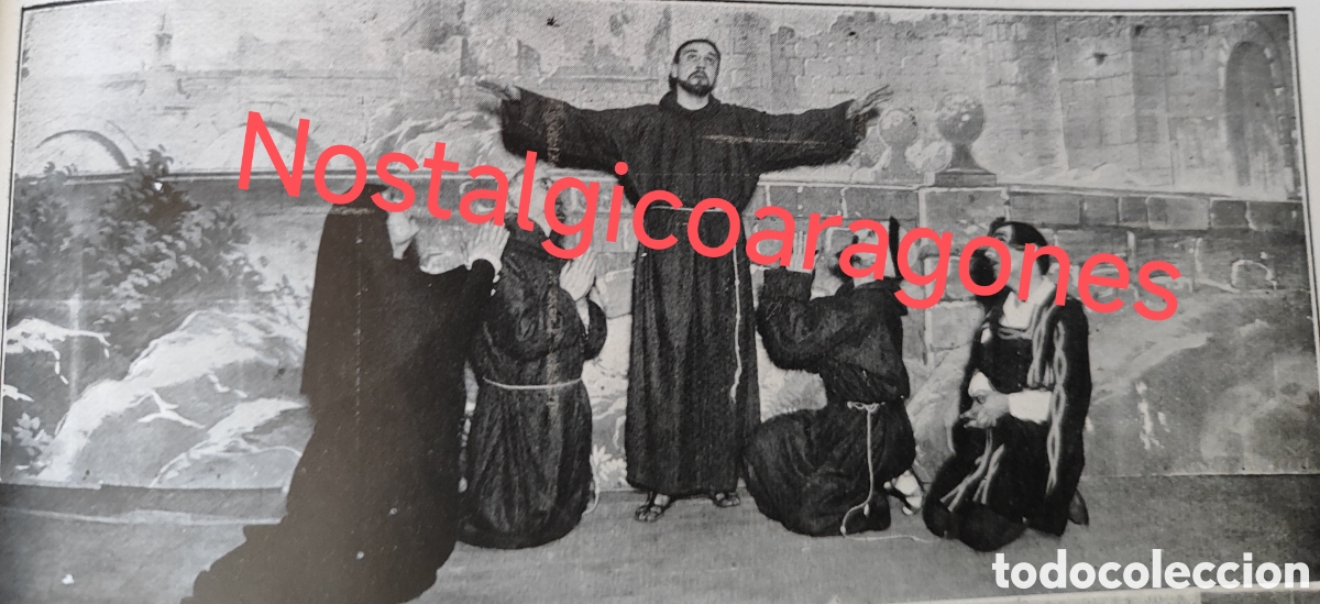 Coleccionismo de Revistas y Peri&oacute;dicos: San Sebasti&aacute;n comedia teatro El Pobrecito Asis cia Rambal foto revista princ siglo XX 192B