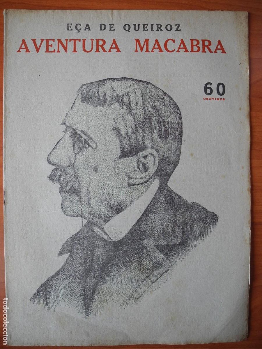 Coleccionismo de Revistas y Peri&oacute;dicos: Aventura macabra. E&ccedil;a de Queiroz. Novelas y Cuentos. Ed. D&eacute;dalo