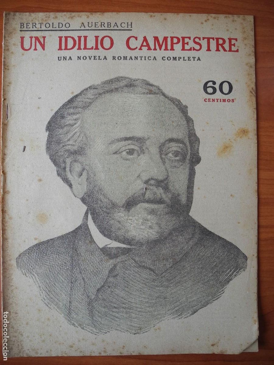 Coleccionismo de Revistas y Peri&oacute;dicos: Un idilio campestre. Bertoldo Auerbach. Novelas y Cuentos. Ed. D&eacute;dalo