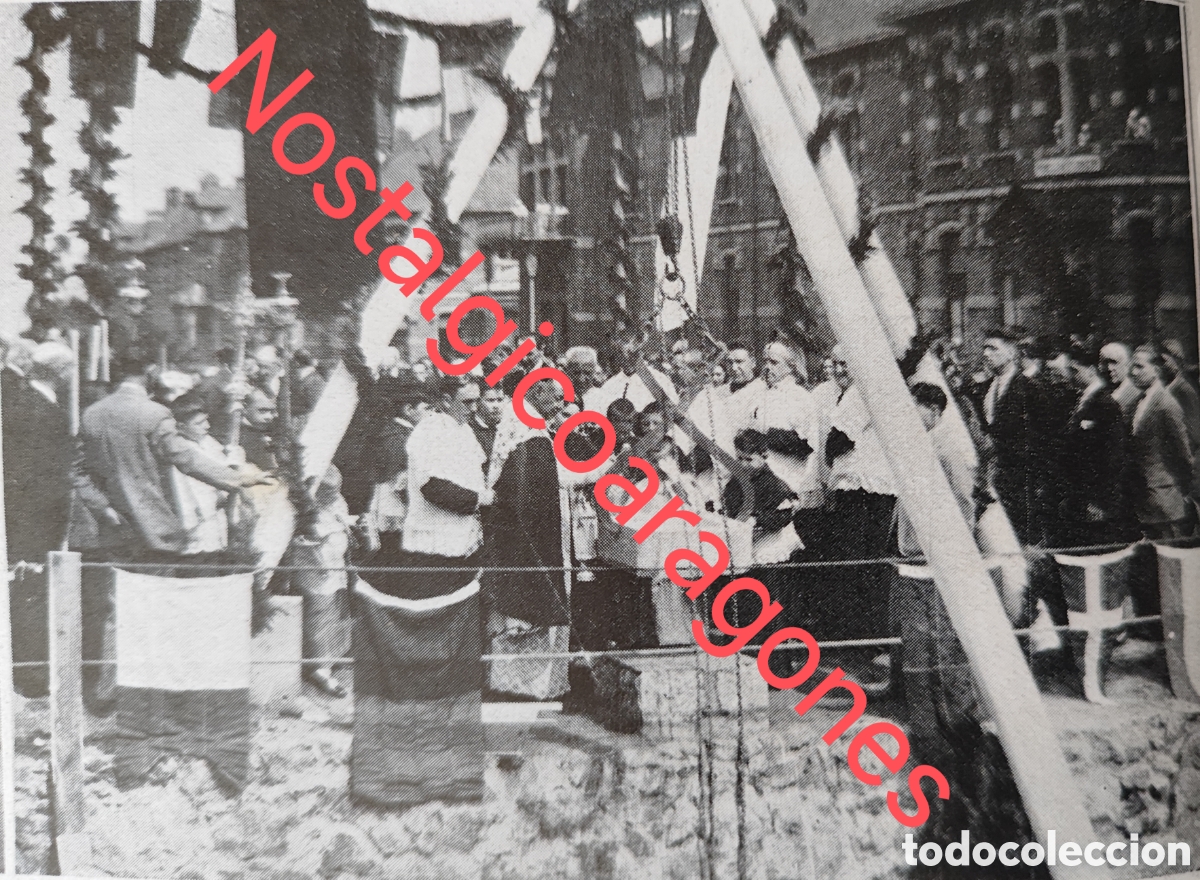 Collezionismo di Riviste e Giornali: Bilbao 1 piedra Hospital Basurto foto revista princ siglo XX 192B