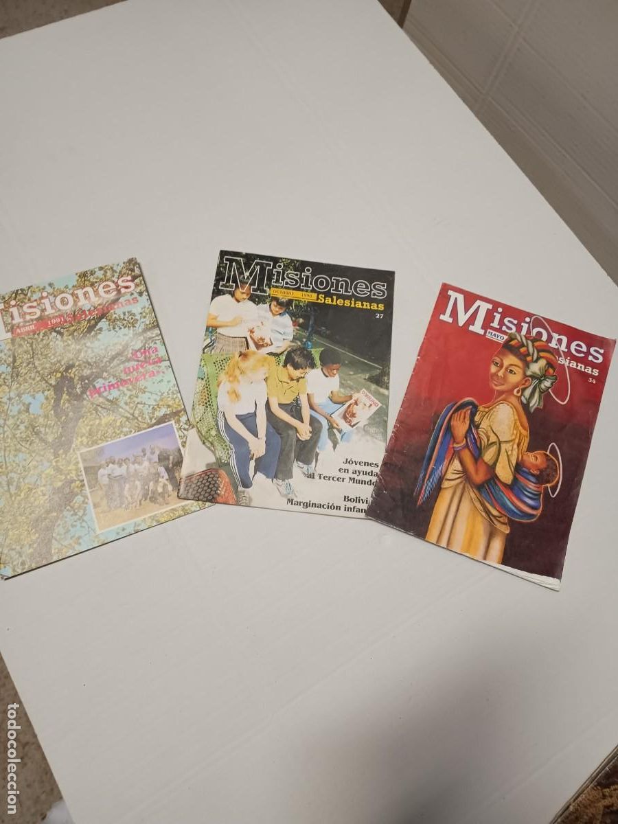 Collection Magazines and Newspapers: Lote revistas Misiones Salesianas