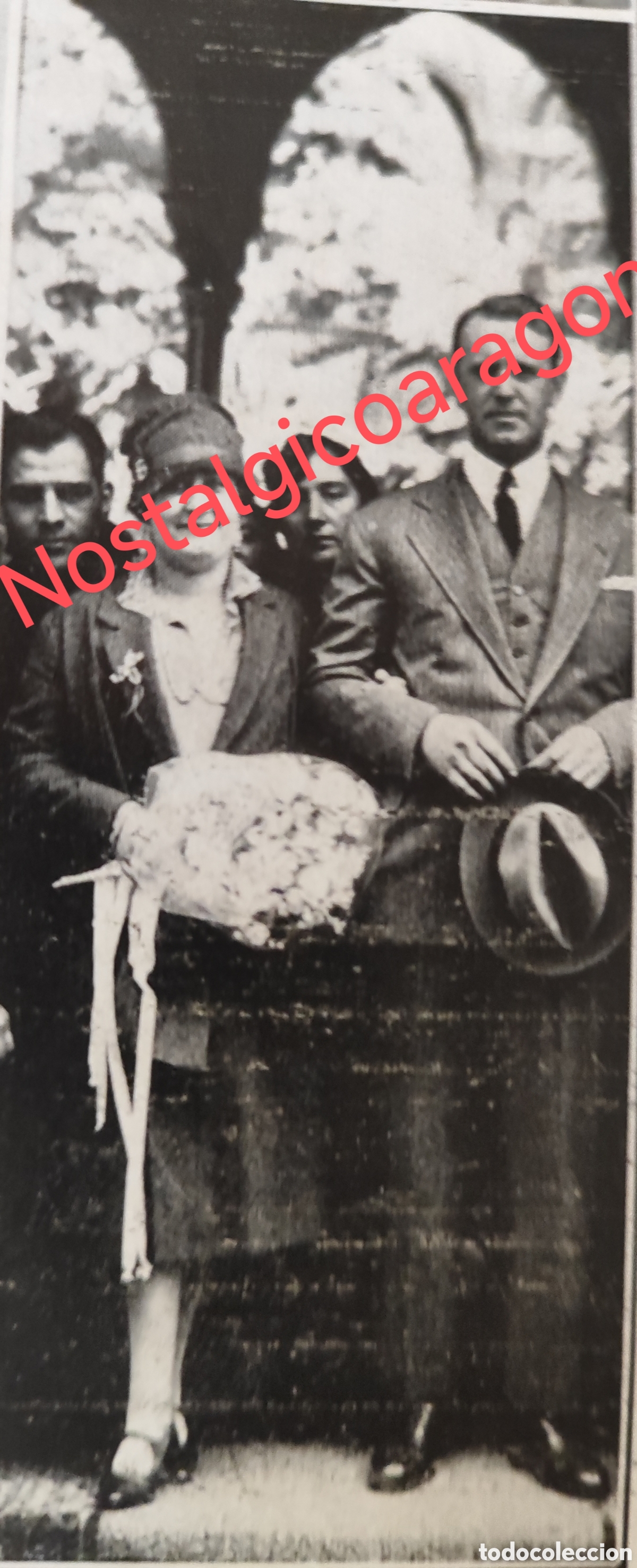 Coleccionismo de Revistas y Peri&oacute;dicos: boda cantante Mercedes Capsir foto revista princ siglo XX 192B