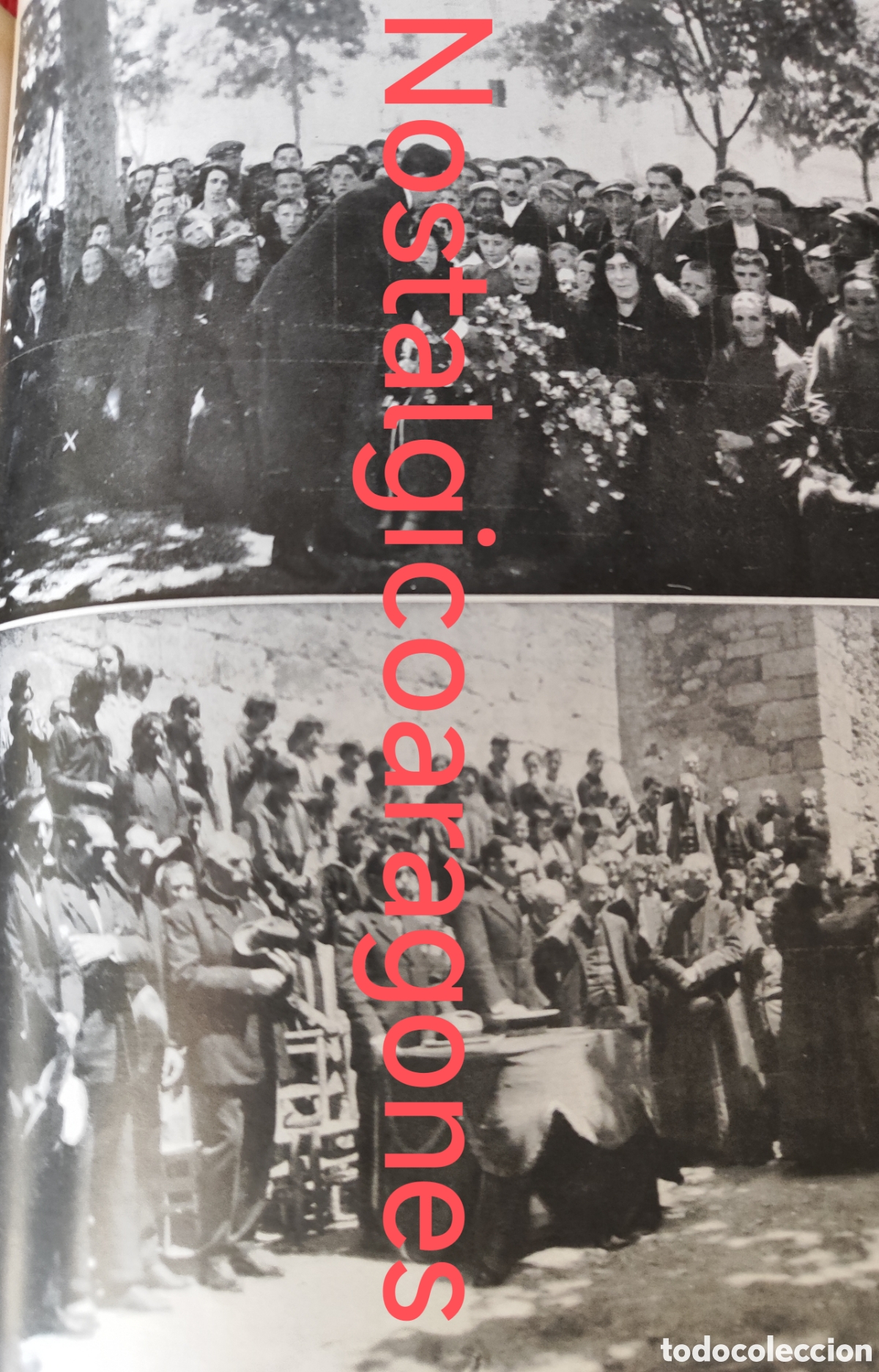 Collectionnisme de Revues et Journaux: Camprodon Gerona homenaje Vejez Leopoldo Mercader Caixa foto revista princ siglo XX 192B