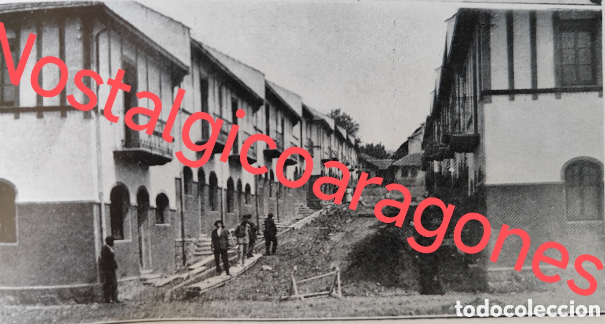 Coleccionismo de Revistas y Peri&oacute;dicos: Bilbao recientes casas baratas Bolueta foto revista princ siglo XX 192B