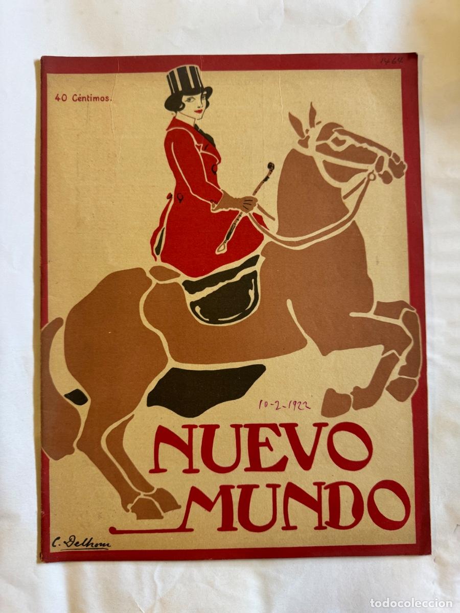 Coleccionismo de Revistas y Peri&oacute;dicos: Revista Nuevo Mundo, A&ntilde;o 1922, Shackleton, Madrid, Bilbao
