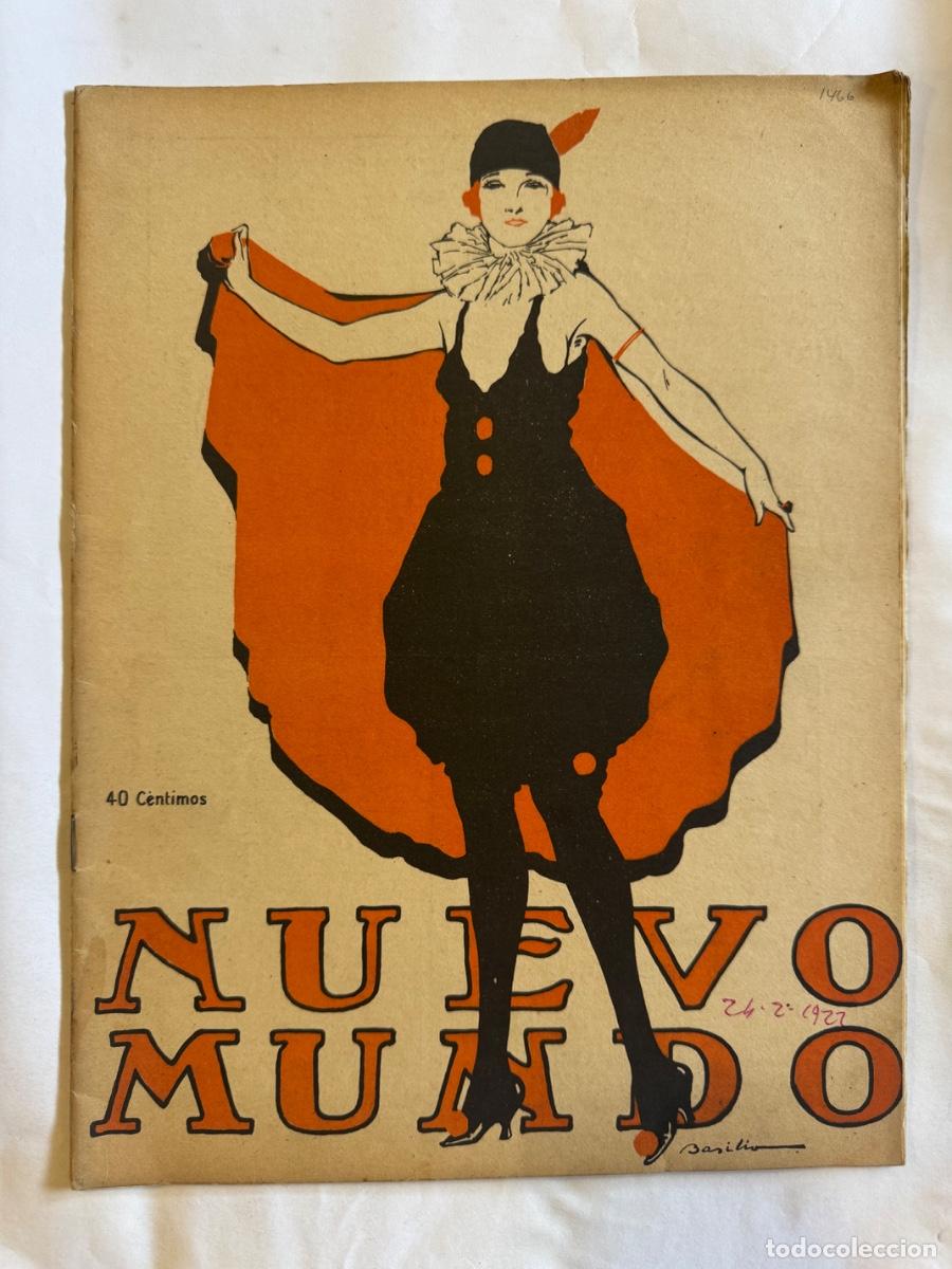 Coleccionismo de Revistas y Peri&oacute;dicos: Revista Nuevo Mundo, A&ntilde;o 1922, Rusia, Cain, Santidad Pio XI