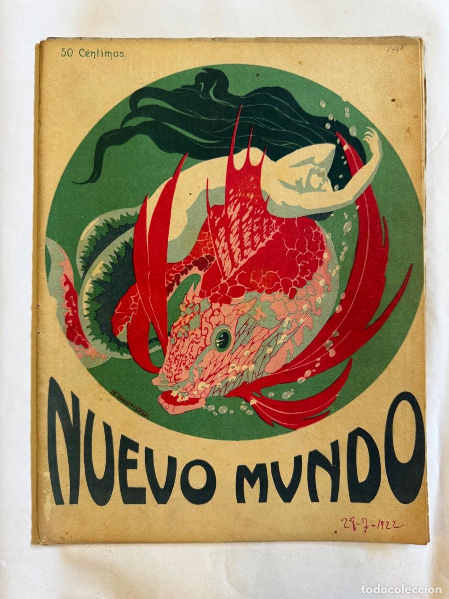 Collection Magazines and Newspapers: Revista Nuevo Mundo, A&ntilde;o 1922, D. Juan Picasso, Londres, Argentina