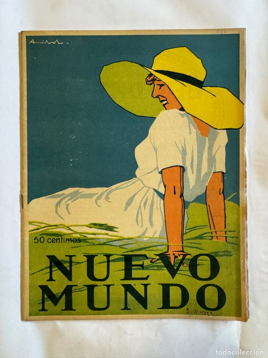 Collezionismo di Riviste e Giornali: Revista Nuevo Mundo, A&ntilde;o 1922, Inglaterra, Juan Ferragut, Falange
