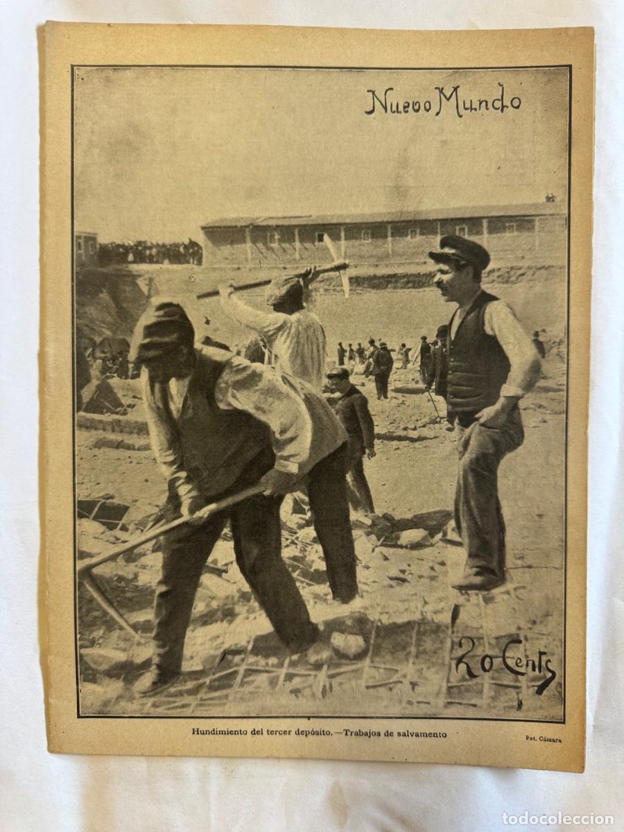 Collection Magazines and Newspapers: Revista Nuevo Mundo, A&ntilde;o 1905, Madrid, Su Majestad El Rey, Catastrofe