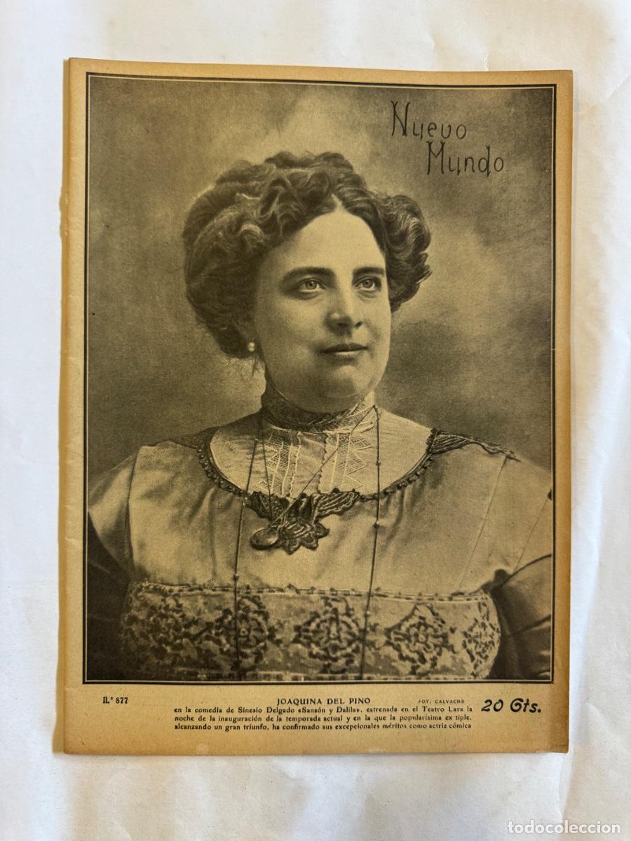 Coleccionismo de Revistas y Peri&oacute;dicos: Revista Nuevo Mundo, A&ntilde;o 1910, Londres, Revolucion Portuguesa, Inglaterra