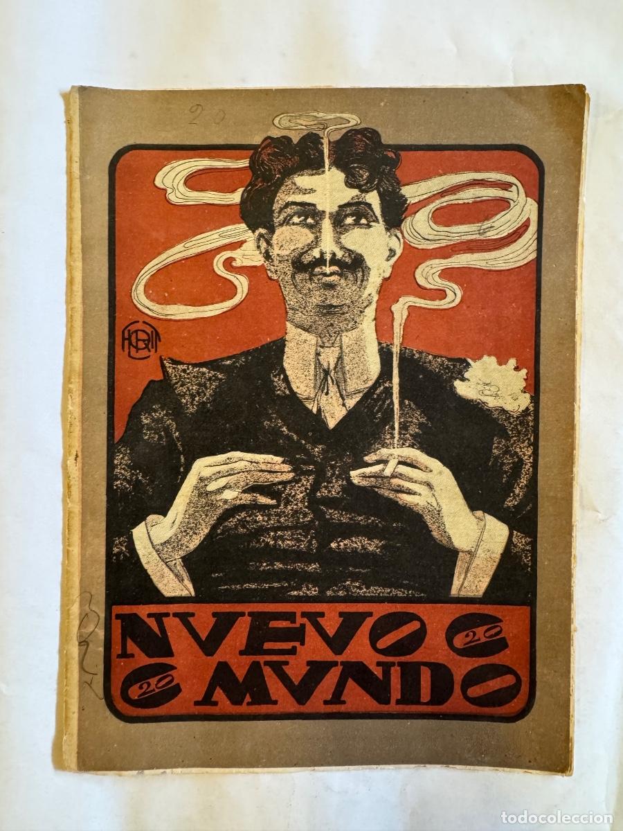 Coleccionismo de Revistas y Peri&oacute;dicos: Revista Nuevo Mundo, A&ntilde;o 1903, Borbones Espa&ntilde;a, Madrid, Paris