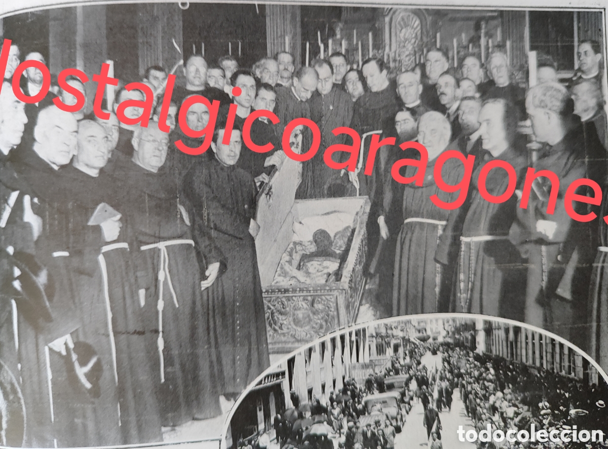 Coleccionismo de Revistas y Peri&oacute;dicos: Alcala Henares apertura urna San Diego foto revista princ siglo XX 192B