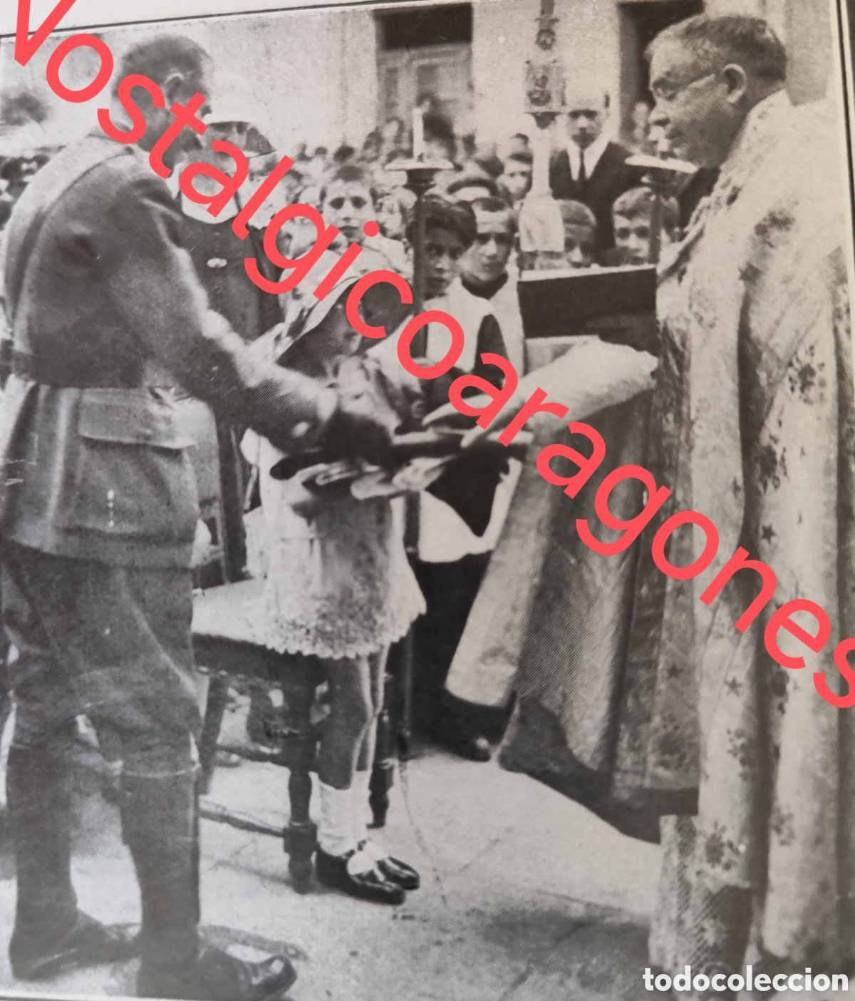 Sammeln von Zeitschriften und Zeitungen: Torello Barcelona bandera regalada Mozos Escuadra hija Sres Lacambra foto revist princ siglo XX 192B