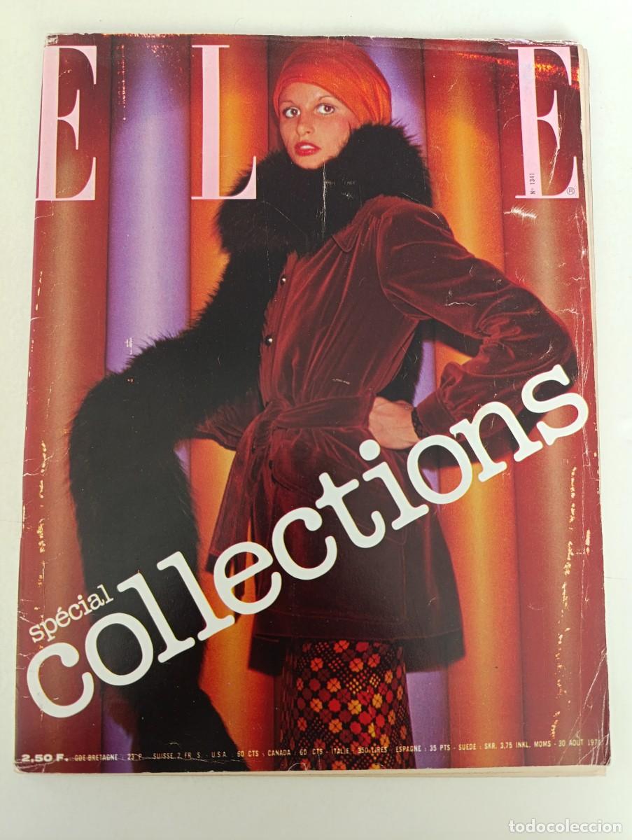 Sammeln von Zeitschriften und Zeitungen: Revista ELLE n&ordm; 1341 Especial Colecci&oacute;n 1971 oto&ntilde;o - invierno 71 Yves Saint Laurent Pierre Cardin