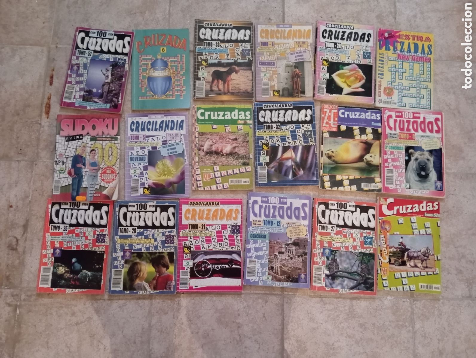 Coleccionismo de Revistas y Peri&oacute;dicos: 18 Revistas Cruzadas realizadas y completadas