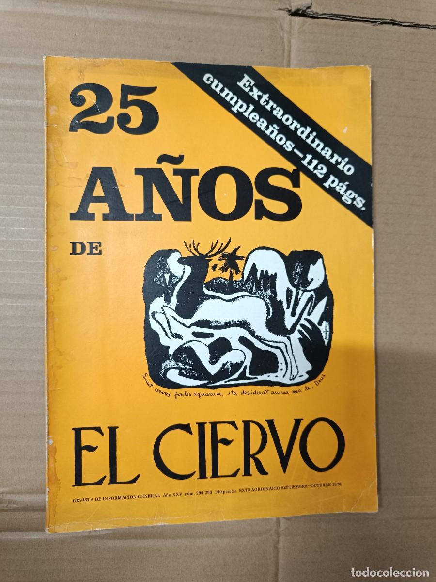 Coleccionismo de Revistas y Peri&oacute;dicos: ANTIGUA REVISTA, 25 A&Ntilde;OS DE EL CIERVO, NUMERO EXTRAORDINARIO, 1976 TRANSICION -P21