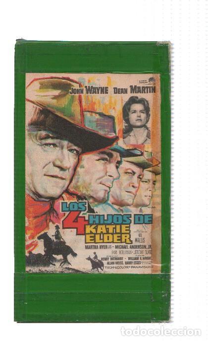 Colecionismo de Revistas e Jornais: Cine VHS: LOS 4 HIJOS DE KATIE ELDER - John Wayne - Varios