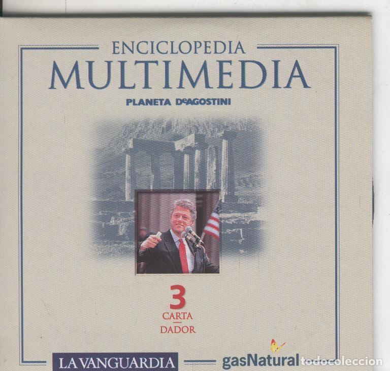 Collezionismo di Riviste e Giornali: CD Rom Enciclopedia Multimedia numero 03: Carta-Dador - Varios