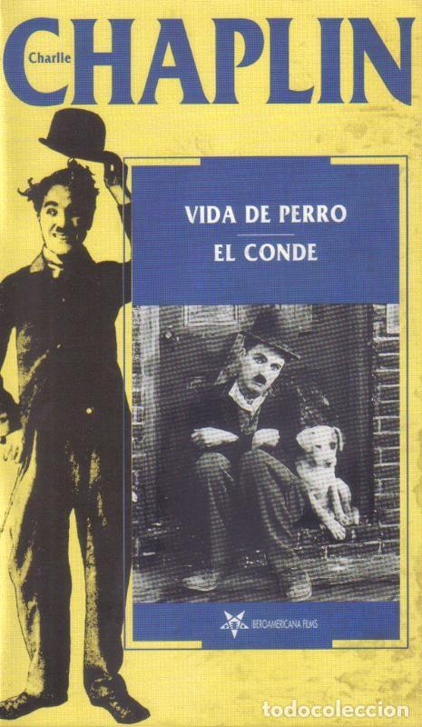Coleccionismo de Revistas y Peri&oacute;dicos: Pelicula VHS: Chaplin: Vida de perro / El conde - Varios