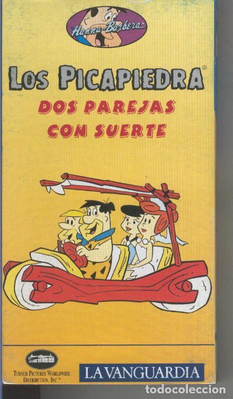 Coleccionismo de Revistas y Peri&oacute;dicos: VIDEO VHS: Hanna Barbera numero 09: Los picapiedra: Dos parejas con suerte - Varios