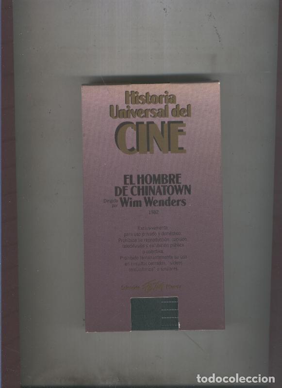 Collection Magazines and Newspapers: Video VHS: Historia Universal del Cine: El hombre de Chinatown - Varios
