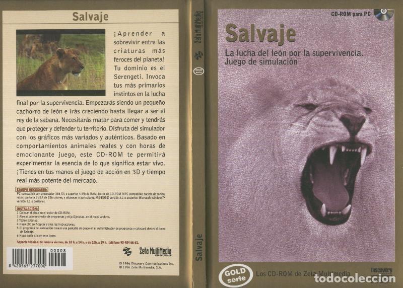Collection Magazines and Newspapers: Salvaje: la lucha del leon por la supervivencia, juego de simulacion - Varios