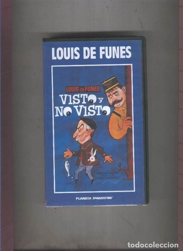 Collection Magazines and Newspapers: Video VHS: Louis de Funes numero 19: Visto y no visto - Varios