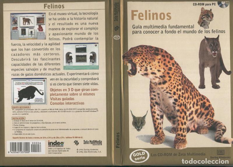 Sammeln von Zeitschriften und Zeitungen: Felinos, guia multimedia fundamental para conocer a fondo el mundo de los felinos - Varios