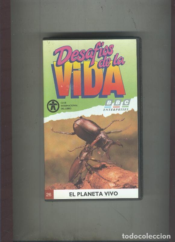 Colecionismo de Revistas e Jornais: Video VHS: Desafios de la vida numero 26: El planeta vivo - Varios