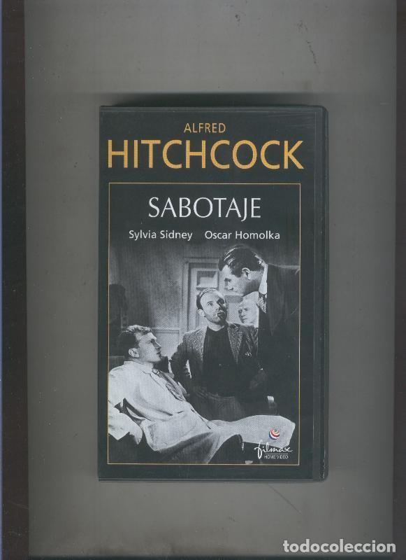 Coleccionismo de Revistas y Peri&oacute;dicos: Video VHS: Alfred Hitchcock numero 33: Sabotaje - Varios