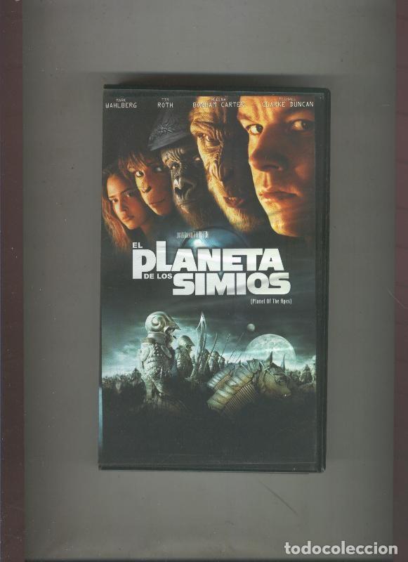 Coleccionismo de Revistas y Peri&oacute;dicos: Video VHS: El planeta de los simios (Mark Wahlberg-Tim Roth) - Varios