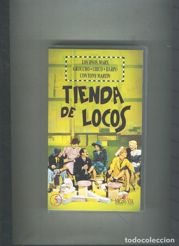 Coleccionismo de Revistas y Peri&oacute;dicos: Video VHS: Los Hermanos Marx: Tienda de locos - Varios