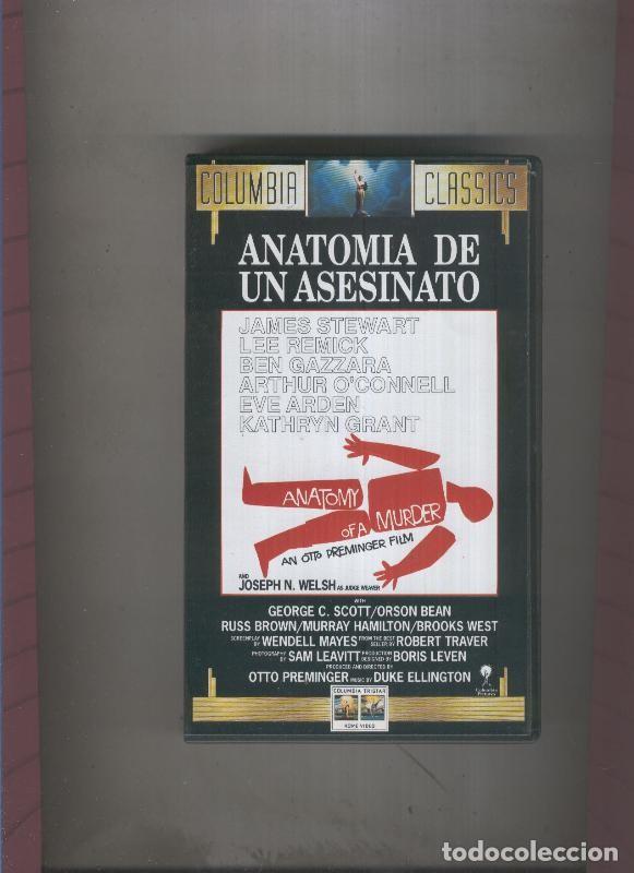Coleccionismo de Revistas y Peri&oacute;dicos: Video VHS: Anatomia de un asesinato con James Stewart - Varios