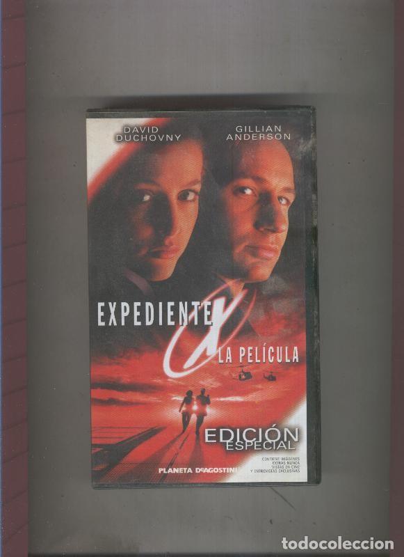 Coleccionismo de Revistas y Peri&oacute;dicos: Video VHS: Expediente X: La pelicula con David Duchovny y Gillian Anderson - Varios