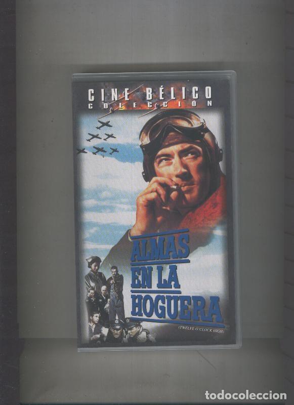 Coleccionismo de Revistas y Peri&oacute;dicos: Video VHS: Cine Belico: Almas en la hoguera (Gregory Peck) - Varios