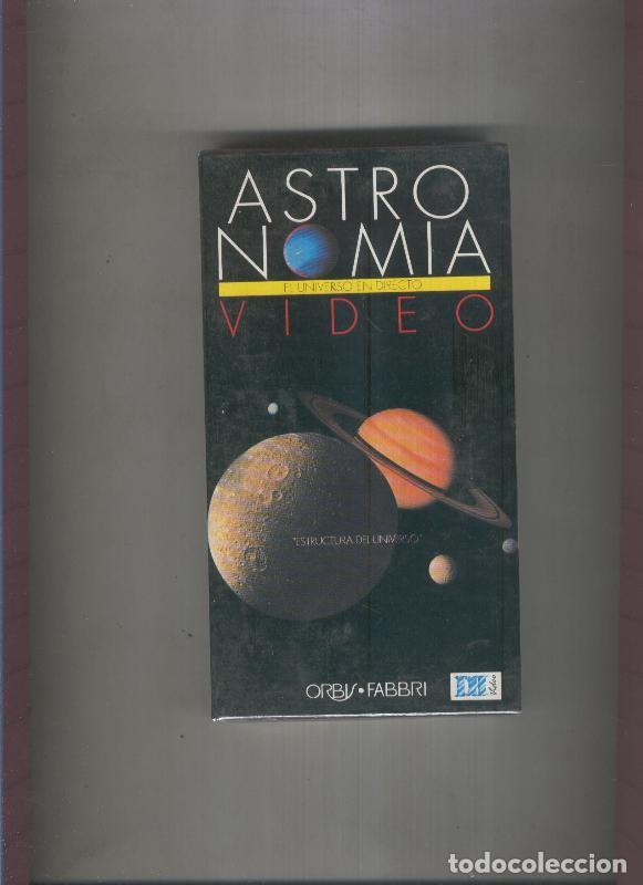 Coleccionismo de Revistas y Peri&oacute;dicos: Video VHS: Astronomia el universo en directo numero 12: Estructura del universo - Varios
