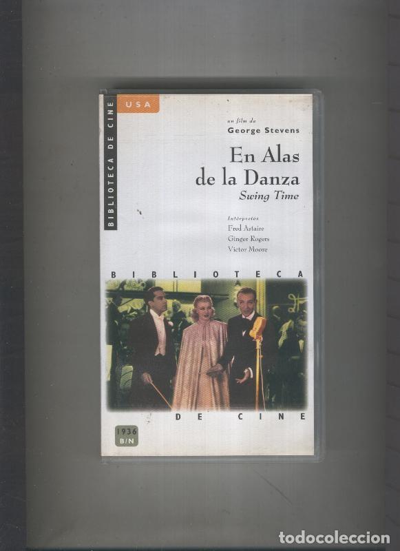 Coleccionismo de Revistas y Peri&oacute;dicos: Video VHS: Biblioteca de Cine USA: En alas de la danza (Fred Astaire-Ginger Rogers) - Varios