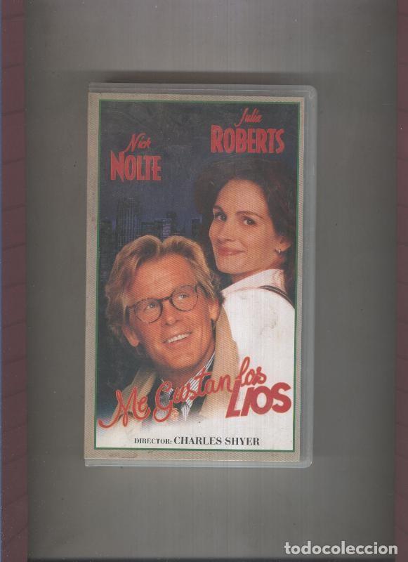 Coleccionismo de Revistas y Peri&oacute;dicos: Video VHS: Me gustan los lios con Julia Robert y Nick Nolte - Varios